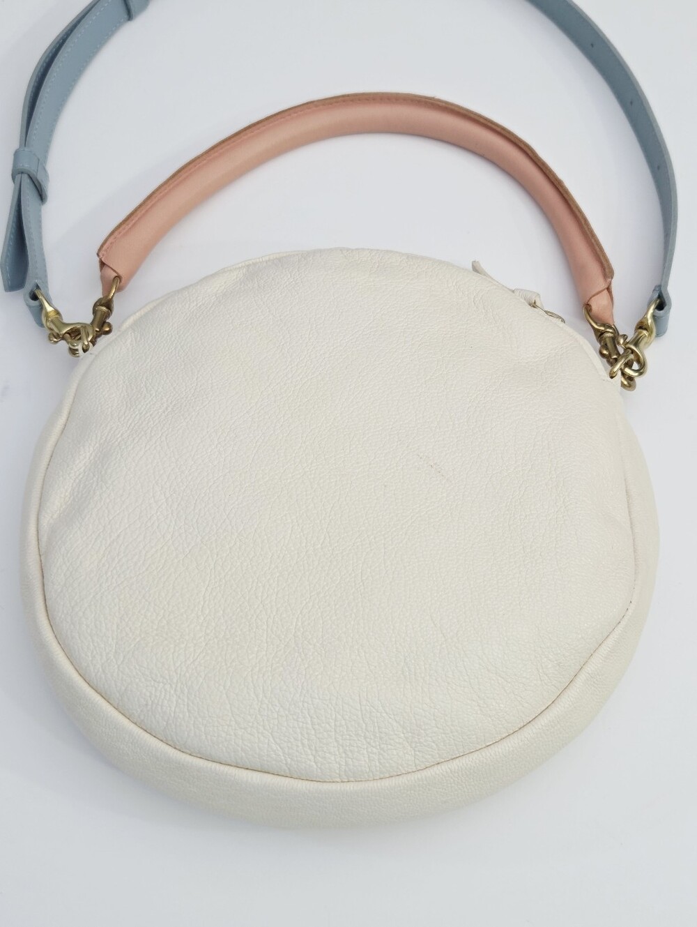 EXCELLENT CLARE V LE FREAK C'EST CHIC CIRCLE CLUTCH BAG - Picture 6 of 7